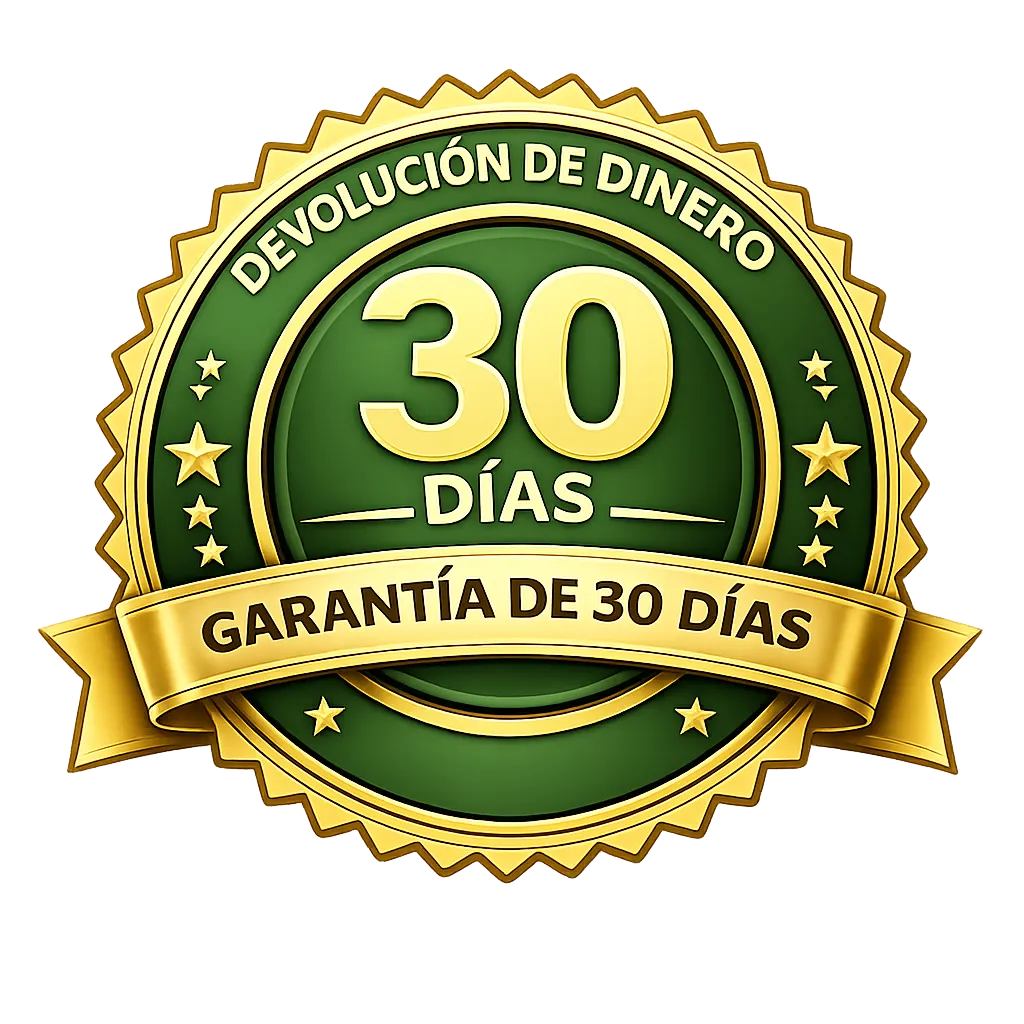 Garantía de satisfacción de 30 días de GLPura en pedido oficial