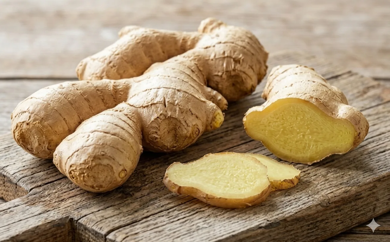 Raíz de jengibre como ingrediente de GLPura para apoyo digestivo